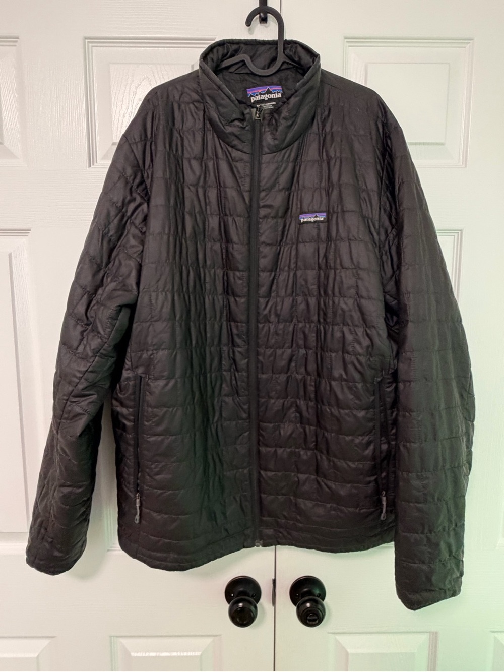 Patagonia Black Quilted Lightweight Puffer Jacket XXL
